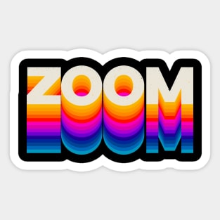 4 Letter Words - Zoom Sticker